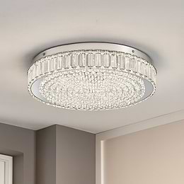 Eglo Balparda Small Chrome LED Ceiling Light 4000K