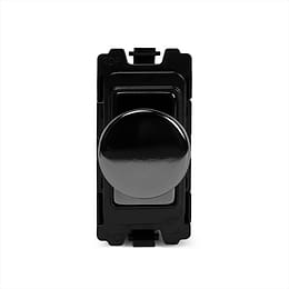 Soho Lighting Black Nickel 6A Dummy RM-Grid Dimmer Switch Mod