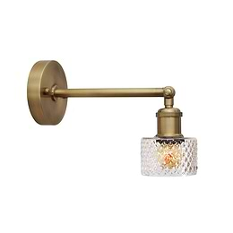 Dante Petite Prismatic Glass Wall Light