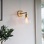 Bronte Prismatic Glass Wall Light