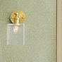 Montagu Cuboid Glass Wall Light