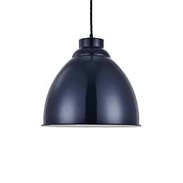 Navy Blue Pendant Light