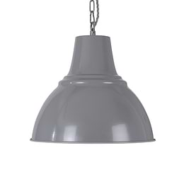 French Grey Pendant Light