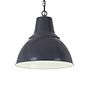 Compton Leaden Grey Industrial Bell Pendant Light