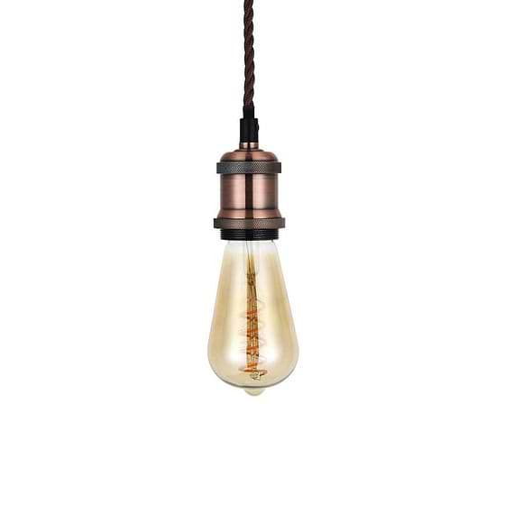 Copper Bulb Holder