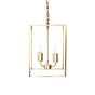 Soho Lighting Langdon Lantern Pendant Small Brass