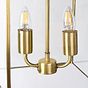 Soho Lighting Langdon Lantern Pendant Small Brass