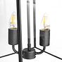 Matt Black Small Lantern Pendant Light