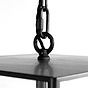 Matt Black Small Lantern Pendant Light