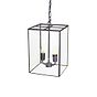 Soho Lighting London Lantern Pendant Crossbar Small Matt Black