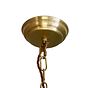 Soho Lighting London Lantern Pendant Crossbar Large Brass