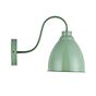 Satin Chalk Mint Green Vintage Wall Light - Oxford - Soho Lighting