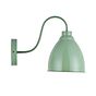 Satin Chalk Mint Green Vintage Wall Light - Oxford - Soho Lighting