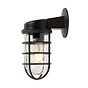 Broadwick Weathered Black IP44 Rated Nautical Bathroom Bulkhead Wall Light - Soho Lighting