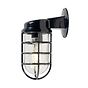 Broadwick Navy Blue IP44 Rated Nautical Bathroom Bulkhead Wall Light - Soho Lighting