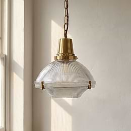 Brass Dome Pendant Light
