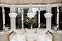 Soho Lighting Frith Nickel Opaque Schoolhouse Stairwell Pendant Light