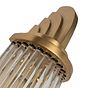 Soho Lighting Sheraton Lacquered Antique Brass IP44 Rated Art Deco Wall Light