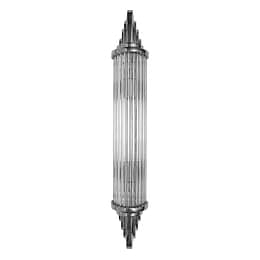 Soho Lighting Sheraton Nickel Art Deco Style Wall Light