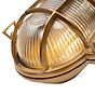 Soho Lighting Flaxman IP65 Outdoor & Bathroom Lacquered Solid Brass Bulkhead Wall Light