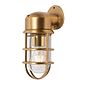 Soho Lighting Kemp IP65 Outdoor & Bathroom Lacquered Solid Brass Wall Light