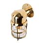 Soho Lighting Kemp IP65 Outdoor & Bathroom Polished Solid Brass Wall Light