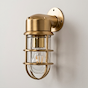 Soho Lighting Kemp IP65 Outdoor & Bathroom Lacquered Solid Brass Wall Light