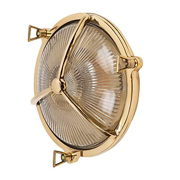 Pela Antique Brass Outdoor Wall Light - Zest Lighting