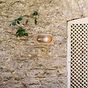 Soho Lighting Marlborough Eyelid Prismatic Glass IP65 Outdoor & Bathroom Solid Brass Bulkhead Wall Light