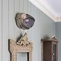 Soho Lighting Marlborough Eyelid Prismatic Glass IP65 Outdoor & Bathroom Nickel Bulkhead Wall Light