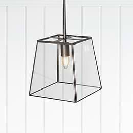 Brass Lantern Pendant Light
