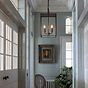 Matt Black Small Lantern Pendant Light