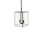 Soho Lighting Langdon Lantern Pendant Small Matt Black