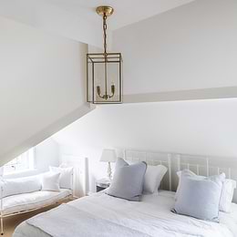 Brass Lantern Pendant Light
