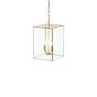 Brass Lantern Pendant Light
