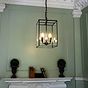 Soho Lighting London Lantern Pendant Crossbar Small Matt Black