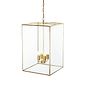 Brass Lantern Pendant Light
