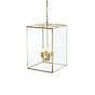 Brass Lantern Pendant Light
