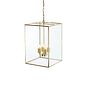 Brass Lantern Pendant Light
