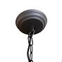 Soho Lighting London Lantern Pendant Light Crossbar Medium Matt Black Brass