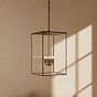Soho Lighting Langdon Lantern Pendant Light Medium Blackened Brass
