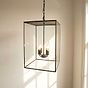 Soho Lighting Langdon Lantern Pendant Light Large Blackened Brass