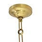 Soho Lighting Glasshouse Lacquered Brass Opal Art Deco Pendant Light - the Schoolhouse Collection