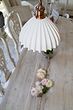 Scallop Shell Surf White Pendant Light