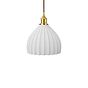 Large Scallop Shell Surf White Pendant Light