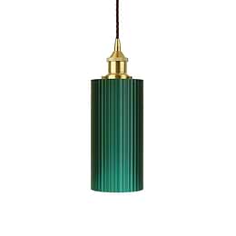 Emerald Green Recycled Material Pendant Light
