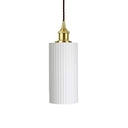 Surf White Recycled Material Pendant Light
