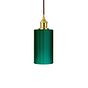 Ionian Ripple Shallow Emerald Green Pendant Light