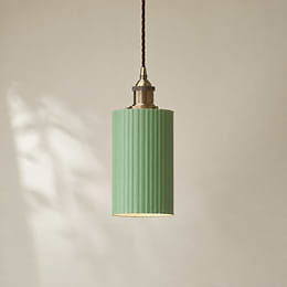 Slate Grey Recycled Material Pendant Light
