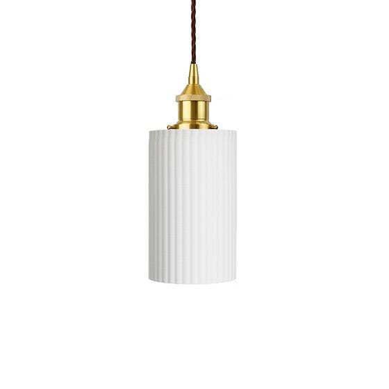 Surf White Recycled Material Pendant Light
